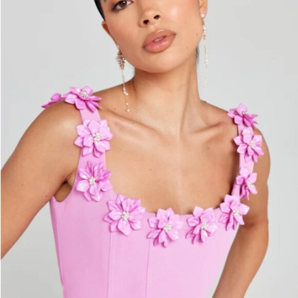 Nadine Merabi Cindy Pink Dress - Picture 4 of 6